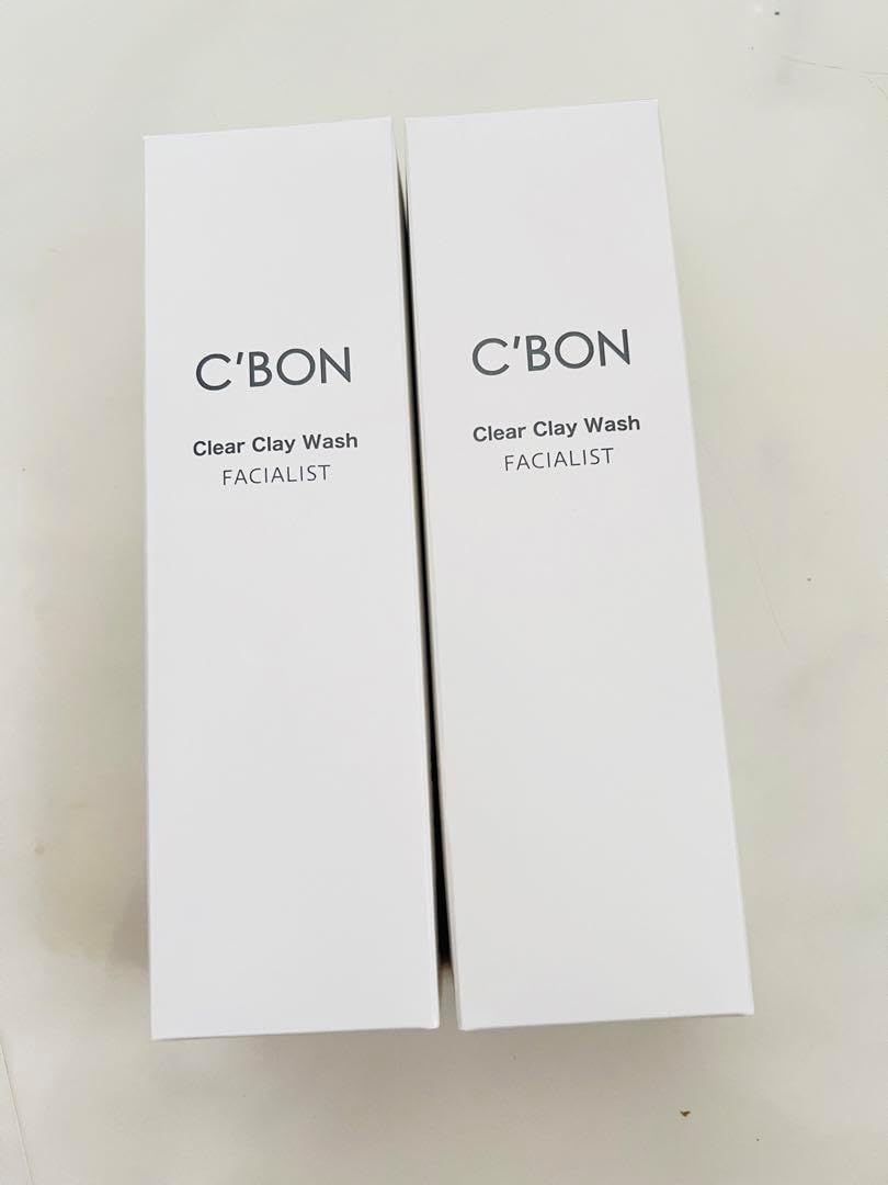 C'BON シーボン フェイシャリスト クリアクレイウォッシュ 130g 2個